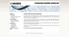 Desktop Screenshot of hauber-fliesen.de