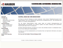Tablet Screenshot of hauber-fliesen.de